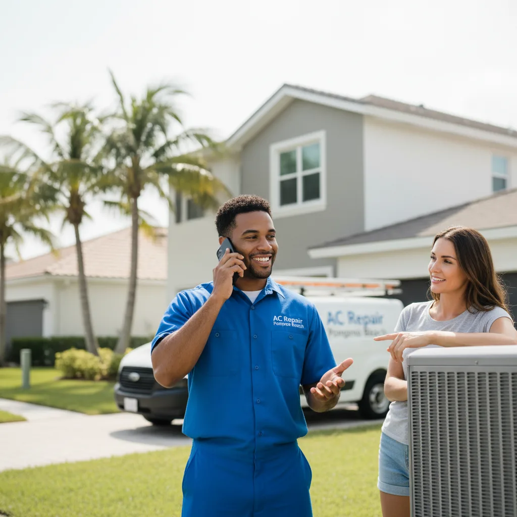 AC Repair Pompano Beach customer support in Saint Simons Island
